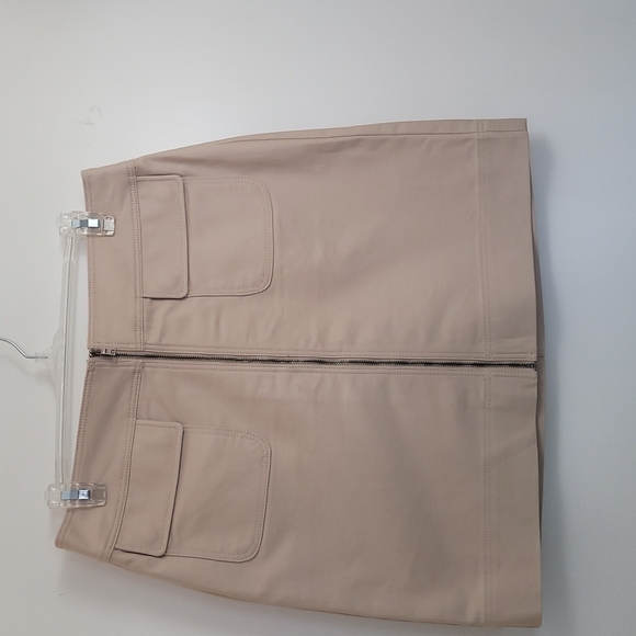 Ann Taylor Mini Skirt Size 8 Tan - Picture 1 of 8